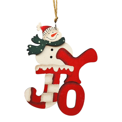 Rustic Wood Ornament -
