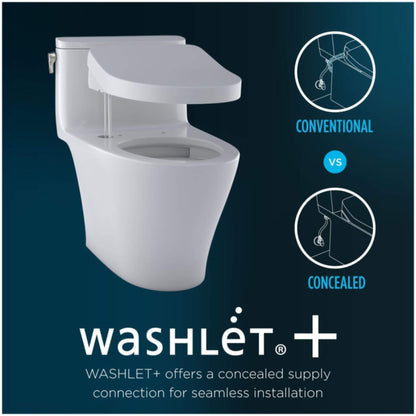 [MW7764726CEFGA.10#01] TOTO Drake 1.28 GPF Universal Height Toilet 10-Inch Rough In With Washlet S7 Bidet Seat (SAK32478)