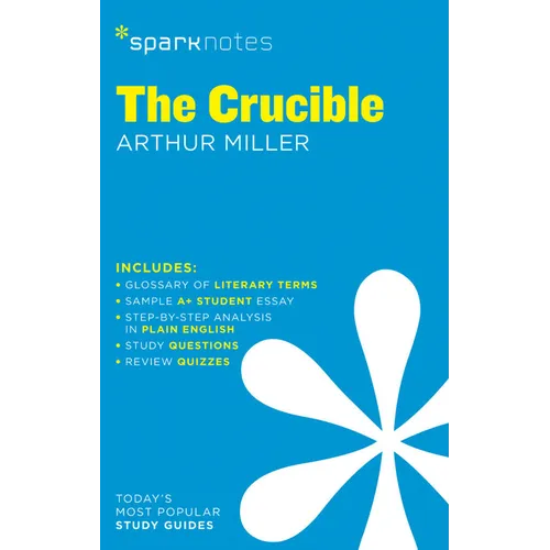 The Crucible Sparknotes Literature Guide - Paperback