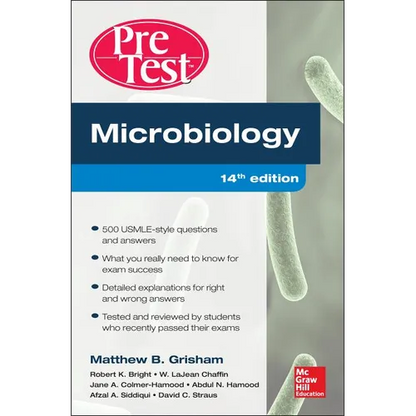 Microbiology Pretest Self-Assessment and Review 14/E - Paperback