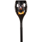 LED Solar Scary Pumpkin Face Torch -