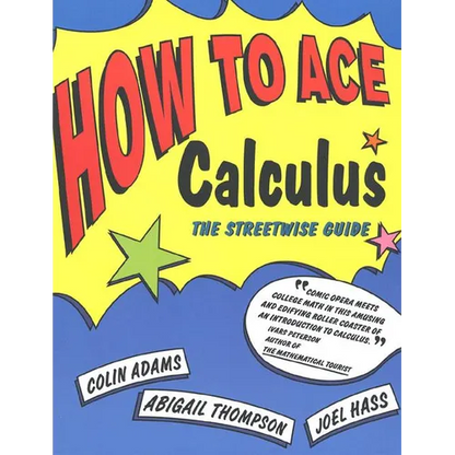 How to Ace Calculus: The Streetwise Guide - Paperback