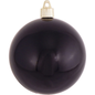 4.75" (120mm) Commercial Shatterproof Ball Ornament - Shiny Onyx