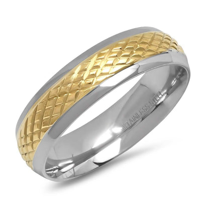 Mystery Deal Mens Stainless Steel Band Ring