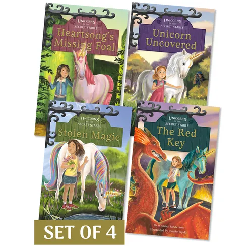 Unicorns of the Secret Stable (Set of 4) - Paperback