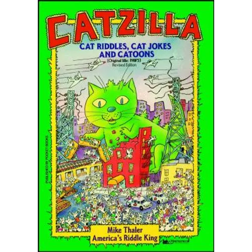 Catzilla: Cat Riddles_ Cat Jokes - Paperback