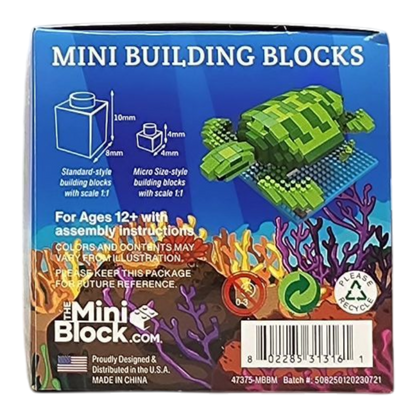 Mini Building Blocks - Green Sea Turtle