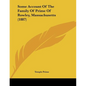 Some Account Of The Family Of Prime Of Rowley, Massachusetts (1887) - Paperback