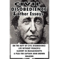 Civil Disobedience and Other Essays - Paperback