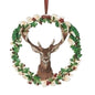 Deer in a Wreath Ornament