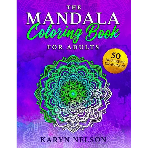 The Mandala Coloring Book for Adults - Paperback