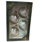 Krebs  Glass Ornament 4 pack - Winter Woods