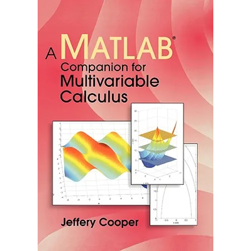 A MATLAB Companion for Multivariable Calculus - Paperback