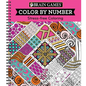 Brain Games - Color by Number: Stress-Free Coloring (Pink) - Spiral