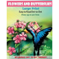 Flowers And Butterflies- Large Print Easy To Read Dot-to-Dot: From 153 to 527 Dots - Paperback