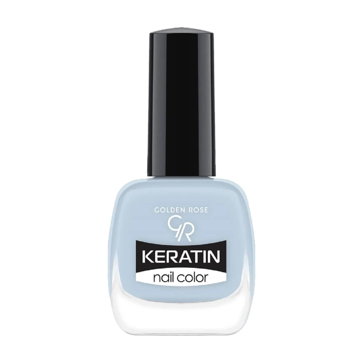 Golden Rose Keratin Nail Color: Strengthen, Protect, & Shine. Long Lasting, Paraben & Cruelty-Free Nail Polish - Shade 69