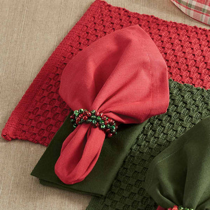 Chadwick Red Napkin