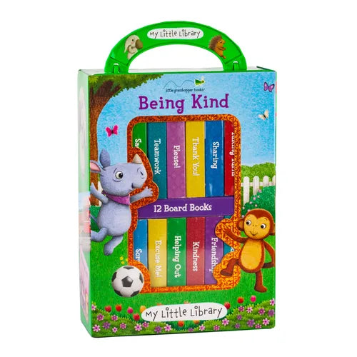 My Little Library: Being Kind (12 Board Books) - Boxed Set