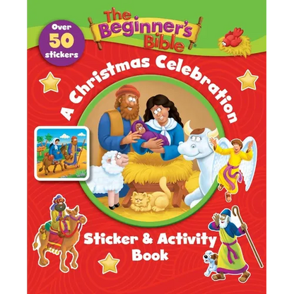 The Beginner's Bible: A Christmas Celebration Sticker and Activity Book - Paperback