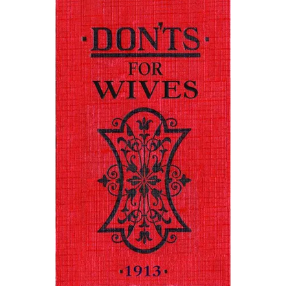 Don'ts for Wives - Novelty