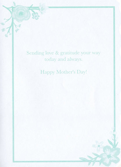 Vintage Postage Bloom - Mother's Day Card