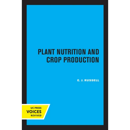 Plant Nutrition and Crop Production - Paperback
