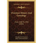 Overmyer History And Genealogy: From 1680 To 1905 (1905) - Paperback