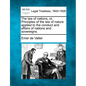 The law of nations, or, Principles of the law of nature applied to the conduct and affairs of nations and sovereigns. - Paperback