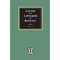 Lawyers and Lawmakers of Kentucky - Paperback
