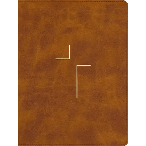 The Jesus Bible, ESV Edition, Leathersoft, Tan - Imitation Leather