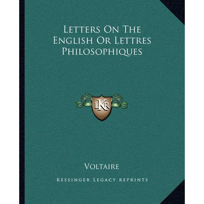 Letters On The English Or Lettres Philosophiques - Paperback