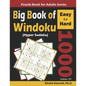 Big Book of Windoku (Hyper Sudoku): 1000 Easy to Hard Puzzles - Paperback