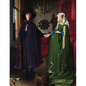 Arnolfini Portrait Art Planner 2026: Jan van Eyck Organizer Calendar Year January-December 2026 (12 Months) Northern Renaissance Painting - Paperback