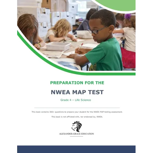 NWEA Map Test Preparation - Grade 4 Life Science - Paperback