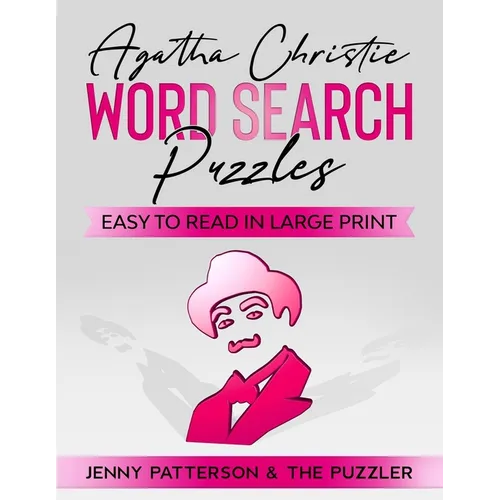 Agatha Christie Word Search Puzzles: Easy to Read in Large Print - Paperback