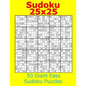 Sudoku 25x25 50 Giant Easy Sudoku Puzzles - Paperback