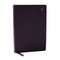 Net Bible, Large Print Thinline with Cross References, Purple Leathersoft, Comfort Print - Imitation Leather