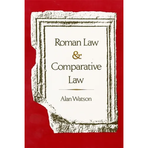 Roman Law and Comparative Law - Paperback