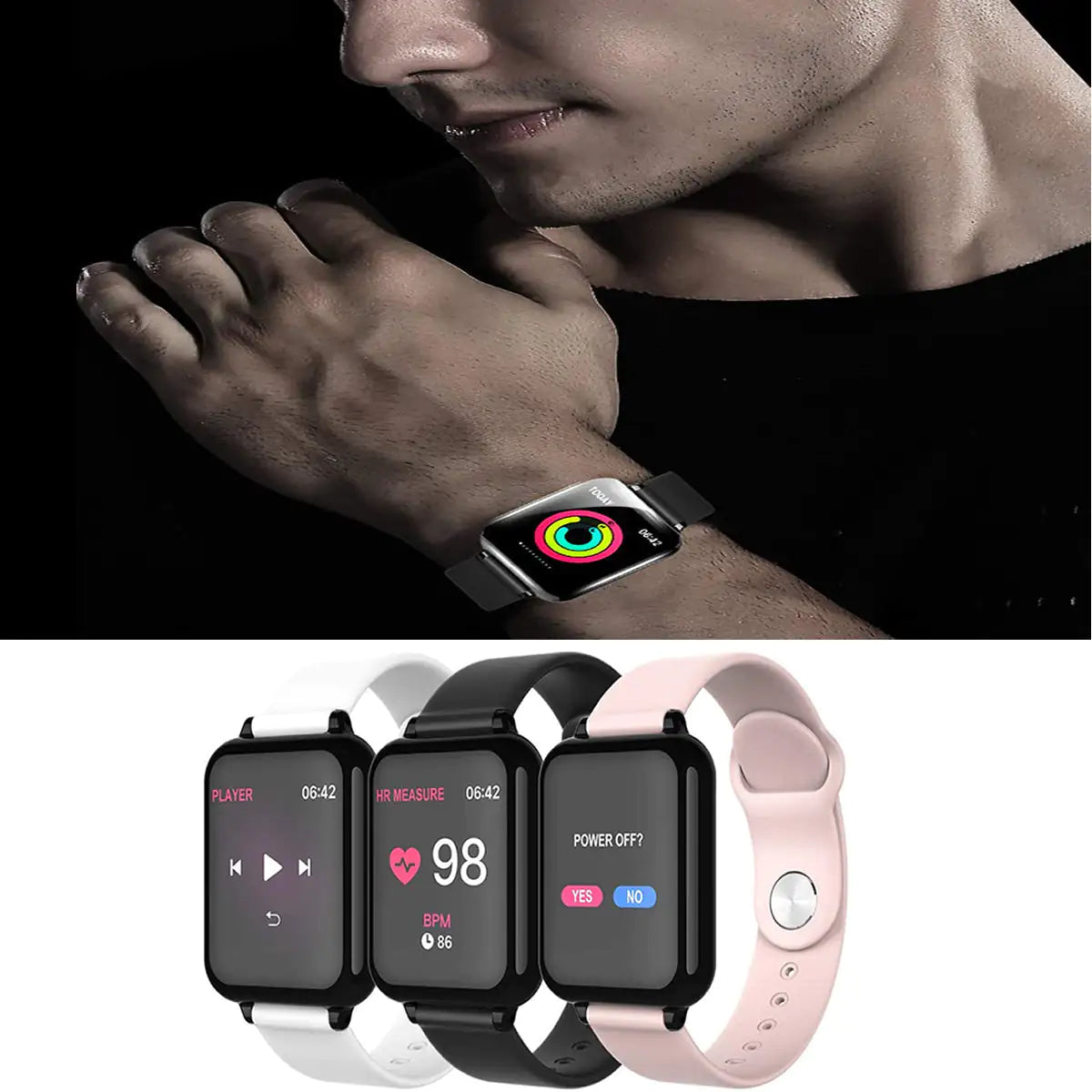Smart Fit Total Wellness And Sports Activity Watch