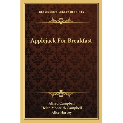 Applejack For Breakfast - Paperback