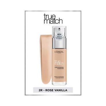 Loreal Paris True Match Foundation - Natural-Looking, Moisturizing & Long-Lasting Makeup for All Skin Types