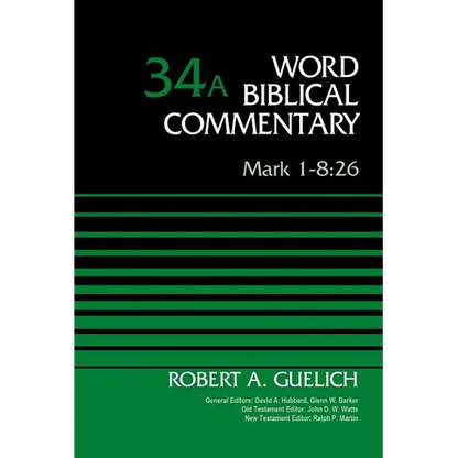 Mark 1-8:26, Volume 34a: 34 - Hardcover