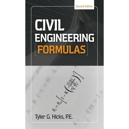 Civil Engineering Formulas - Hardcover