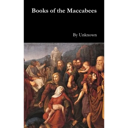 Books of the Maccabees - Hardcover
