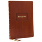 KJV Holy Bible: Giant Print Thinline Bible, Tan Leathersoft, Red Letter, Comfort Print: King James Version (Vintage Series) - Imitation Leather