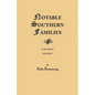 Notable Southern Families. Volume V - Paperback
