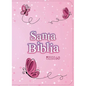 Biblia Rvr 1960 Compacta Símil Piel Juvenil Mariposa Rosada (Bible Rvr 1960 Compact Size Leatherlike Youth Pink Butterfly (Spanish Edition) - Leather