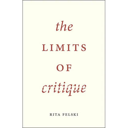 The Limits of Critique - Paperback