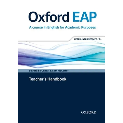 Oxford Eap Upper Intermediate Teachers Book & DVD ROM Pk [With DVD ROM] - Paperback