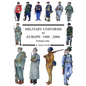MILITARY UNIFORMS IN EUROPE 1900 - 2000 Volume One - Paperback